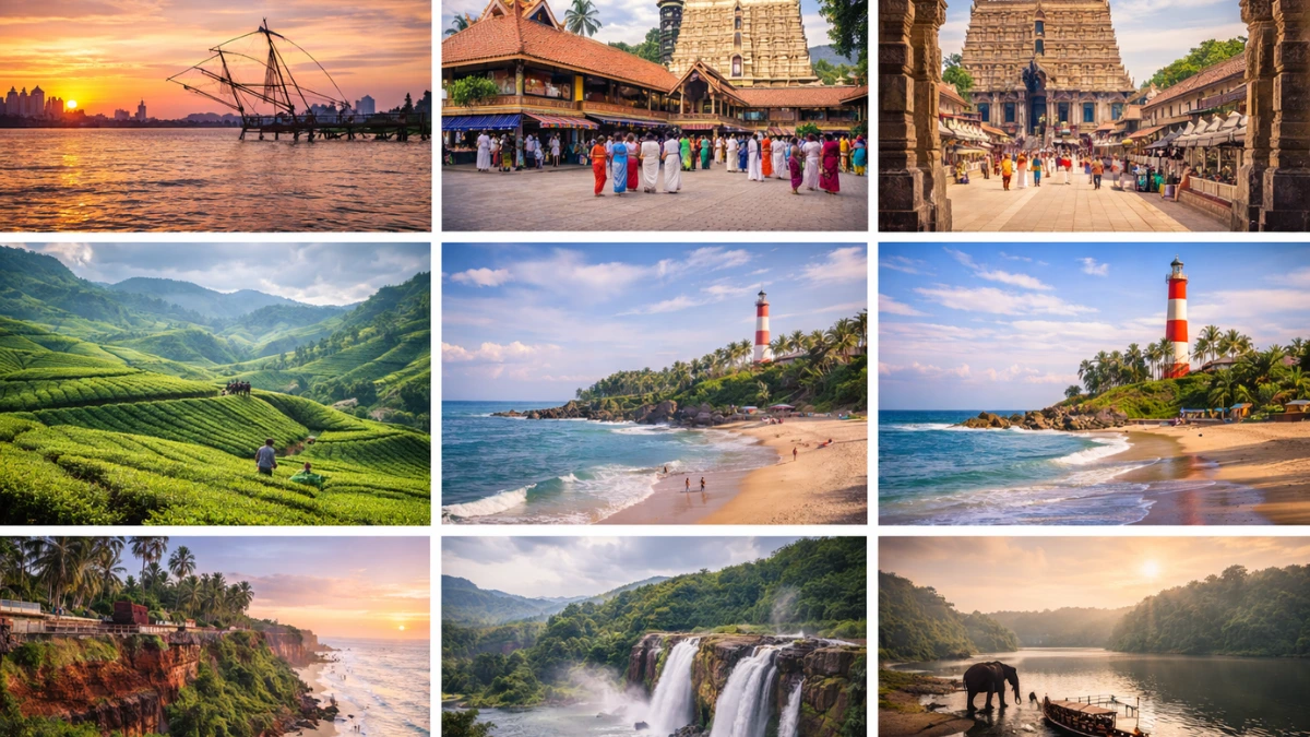 Top 9 Places to Visit in Kerala